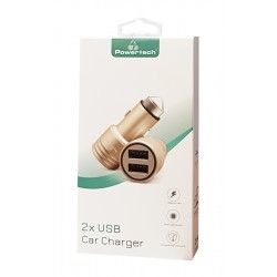 Φορτιστής Αυτοκινήτου Car Charger Power 2 X USB 5V 3.1A PT-758 Powertech C2USB31A