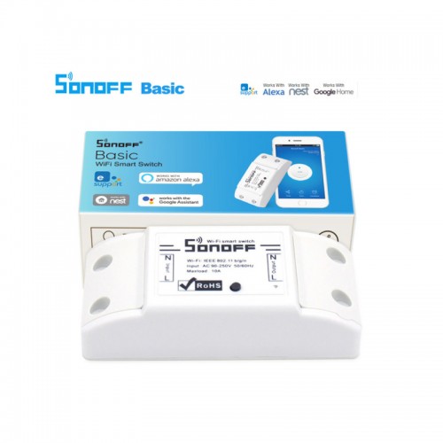 Sonoff Basic - WiFi Smart Switch - Έξυπνος ασύρματος διακόπτης WiFi Sonoff Basic - WiFi Smart Switch - Έξυπνος ασύρματος διακόπτης WiFi