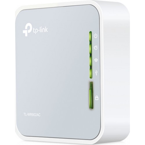 TP-LINK TL-WR902AC AC750 V1.0 4G LTE Advanced Mobile Wi-Fi WLlan Router Ασύρματος Δρομολογητής TP-LINK TL-WR902AC AC750 V1.0 4G LTE Advanced Mobile Wi-Fi WLlan Router Ασύρματος Δρομολογητής