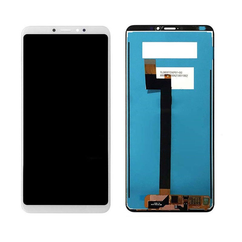 Οθόνη Xiaomi Mi Max 3 LCD & Touchscreen - Digitizer White Οθόνη & Τζάμι Αφής Λευκή