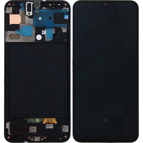 Samsung Galaxy A50 SM-A505F GH82-19204A Original LCD & Touch FHD Black Αυθεντική οθόνη & Τζάμι Αφής Μαύρη Samsung Galaxy A50 SM-A505F GH82-19204A Original LCD & Touch FHD Black Αυθεντική οθόνη & Τζάμι Αφής Μαύρη