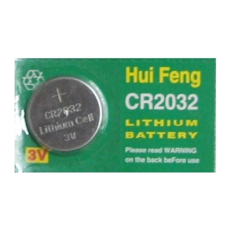 Battery Lithium 3V Hui FengCR2032 For MotherboardsWatches PT355 GCTECH