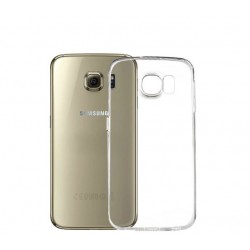 Διαφανής Θήκη Κινητού Samsung Galaxy S6 Edge Transparent Silicone Flexible Case (G925F)