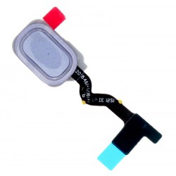 Καλωδιοταινία Samsung Galaxy A6 Plus / J6 2018 Με Κεντρικό Κουμπί Μωβ Λεβάντας Home Button Flex Lavender