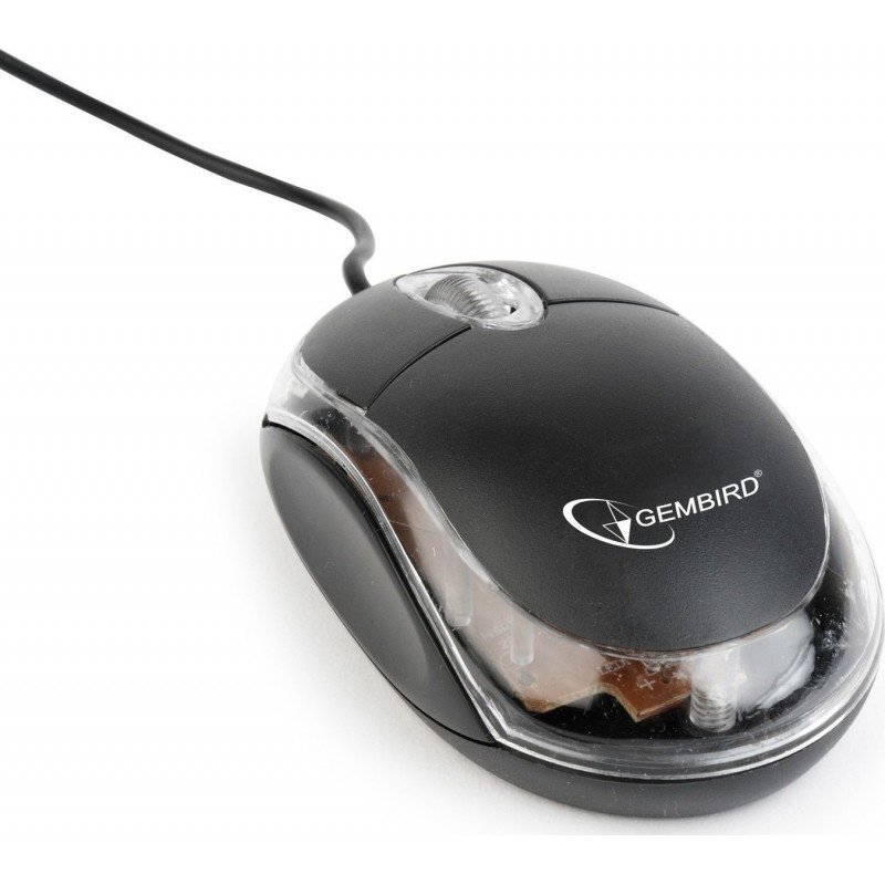 Mouse Wired Optical 1000dpi Black Ποντίκι Ενσύρματο Οπτικό Μαύρο PT-086 Gembird mus-u-01-bkt Mouse Wired Optical 1000dpi Black Ποντίκι Ενσύρματο Οπτικό Μαύρο PT-086 Gembird mus-u-01-bkt