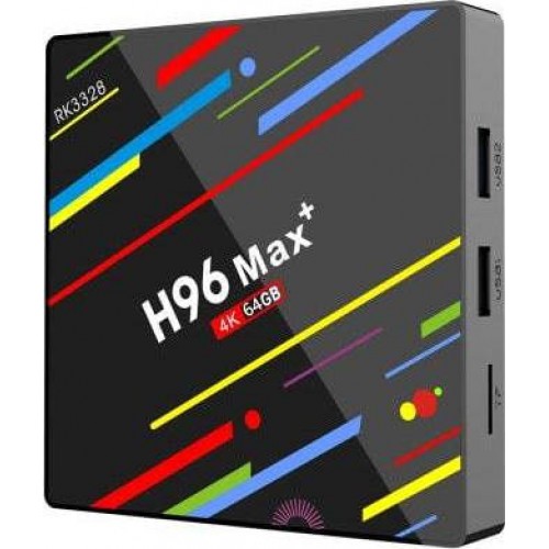H96 Max Plus RK3328 Android 8.1 Streaming Mini TV Box 4K Ultra HD 3D 2.4G-5G 4GB 64G Wi-Fi Media Player IPTV H96 Max Plus RK3328 Android 8.1 Streaming Mini TV Box 4K Ultra HD 3D 2.4G-5G 4GB 64G Wi-Fi Media Player IPTV