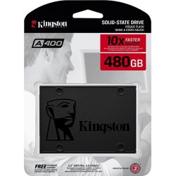 480Gb Σκληρός Δίσκος Εσωτερικός Kingston Hard Disk Solid State Drive SSD 2.5 SA400S37/480G