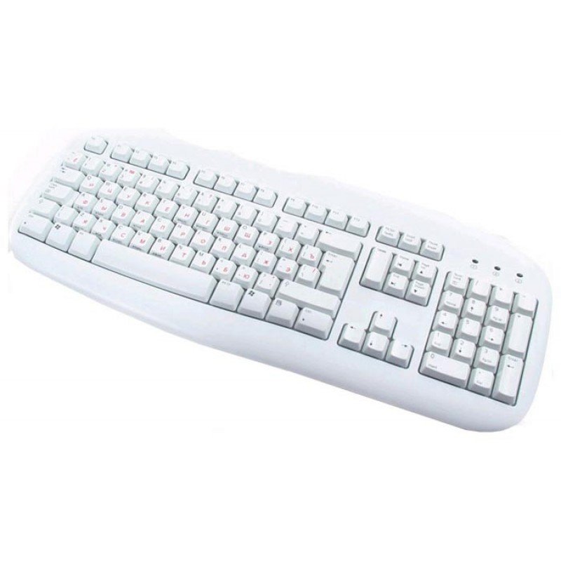 LOGITECH VALUE WIRED KEYBOARD WHITE ENGLISH ΠΛΗΚΤΡΟΛΟΓΙΟ ΕΝΣΥΡΜΑΤΟ ΛΕΥΚΟ 867651-0100