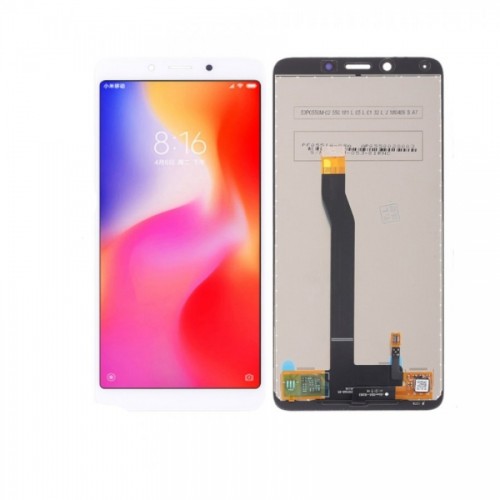 Οθόνη Xiaomi Redmi 6 - 6A LCD & Touchscreen - Digitizer White Οθόνη & Τζάμι Αφής Λευκή Οθόνη Xiaomi Redmi 6 - 6A LCD & Touchscreen - Digitizer White Οθόνη & Τζάμι Αφής Λευκή