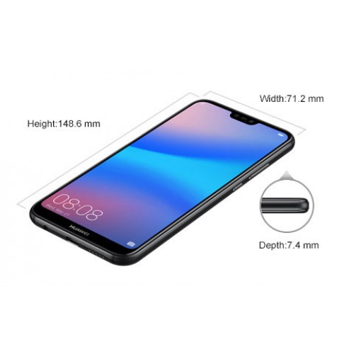 Huawei P20 Lite Smart Phone IPS 5.84" 4G Octa Core 1.7Ghz 4GB RAM 64GB ROM Camera 16Mp Black Huawei P20 Lite Smart Phone IPS 5.84" 4G Octa Core 1.7Ghz 4GB RAM 64GB ROM Camera 16Mp Black
