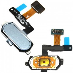 Καλωδιοταινία Samsung Galaxy J7 2017 /  J5 2017 Με Κεντρικό Κουμπί Μπλε Home Button Flex Blue