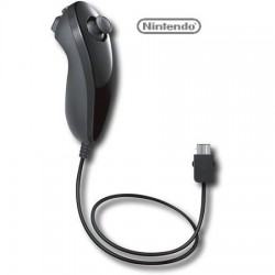 Χειριστήριο Αυθεντικό Μαύρο Nintendo Nunchuk Original Controller Black RVL-A-FK WIIU (Wii-U) Χειριστήριο Αυθεντικό Μαύρο Nintendo Nunchuk Original Controller Black RVL-A-FK WIIU (Wii-U)