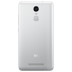 Αυθεντικό Καπάκι Μπαταρίας Xiaomi Redmi Note 3 Ασημί Original Battery Cover Silver