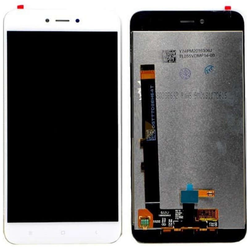 Οθόνη Xiaomi Redmi Note 5A LCD & Touchscreen - Digitizer White Οθόνη & Τζάμι Αφής Λευκή