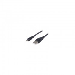 VALUELINE VLCP60810B2.00 USB 2.0 CABLE MALE TO USB MALE MICRO 8PIN 2m BLACK MINOLTA VLCP 60810 B2.00