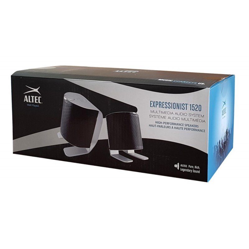 Ηχεία Μαύρα 2.0 5W RMS Speakers Black Altec Lansing Expressionist AL-SND1520-BK