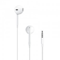 APPLE MNHF2ZM/A EARPODS HEADSET & MICROPHONE HANDSFREE EARPHONES ON-OFF & VOLUME CONTROL WHITE iPHONE 