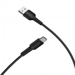 USB Cable To Type-C 1m Black Καλώδιο Φόρτισης-Δεδομένων Μαύρο Borofone BX16 USB Cable To Type-C 1m Black Καλώδιο Φόρτισης-Δεδομένων Μαύρο Borofone BX16