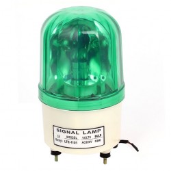 Πράσινο Φλας Green Rotary Strobe Flashing Led Light 220-240V C-1081 Πράσινο Φλας Green Rotary Strobe Flashing Led Light 220-240V C-1081