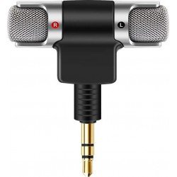 Μικρόφωνο Εύκαμπτο Μαύρο 3.5mm Microphone Flexible Black Powertech CAB-J041 Μικρόφωνο Εύκαμπτο Μαύρο 3.5mm Microphone Flexible Black Powertech CAB-J041