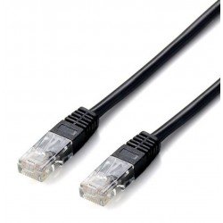 Powertech CAB-N137 UTP Ethernet Cable 0.5m Black Cat 5Ε Καλώδιο Δικτύου Μαύρο N196 Powertech CAB-N137 UTP Ethernet Cable 0.5m Black Cat 5Ε Καλώδιο Δικτύου Μαύρο N196