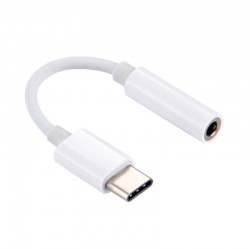 Adapter USB TYPE C Male 3.0v - Jack 3.5 Female Cable 0.15m Powertech CAB-UC029 Adapter USB TYPE C Male 3.0v - Jack 3.5 Female Cable 0.15m Powertech CAB-UC029