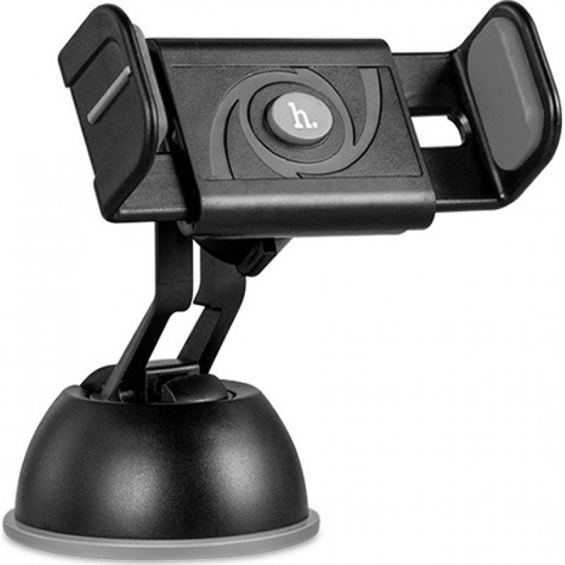 Βάση Στήριξης Κινητών Μαύρη Car Holder Sucking Disc Black-Gray Universal Hoco CPH17