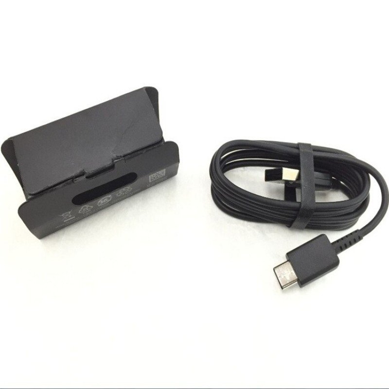 USB A 2.0 Cable Male To Type C Male Black 1m Fast Charging Original Samsung Καλώδιο Φόρτισης Μαύρο EP-DG970BBE