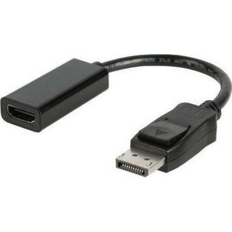 Display port Male 0.20m To HDMI 1.4 Female Black FTT14-029