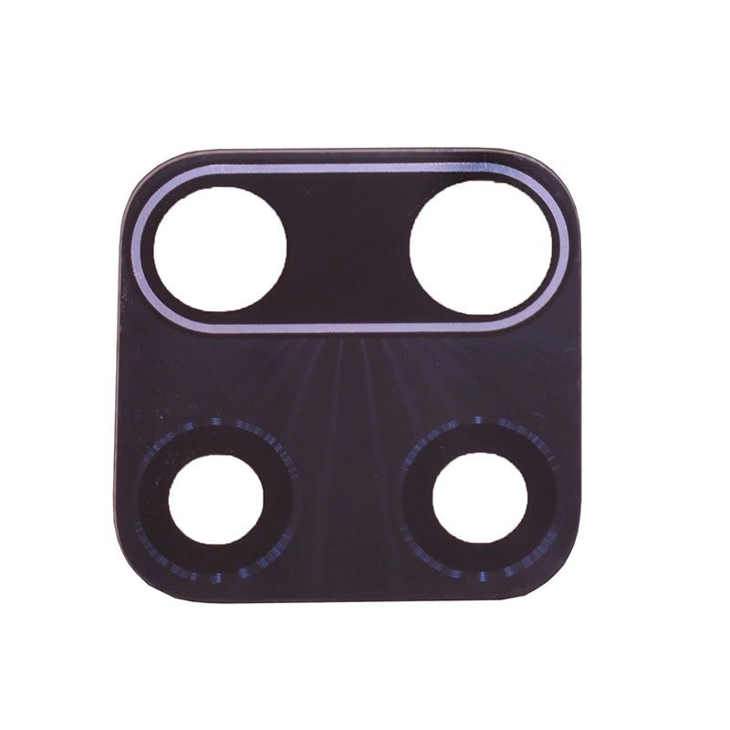 Γυαλί Πίσω Κάμερας Xiaomi Redmi Note 9/9S Back Camera Lens Black