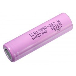  Μπαταρία Επαναφορτιζόμενη Samsung 18650 Battery Rechargeable ICR-26J Li-ion 2600mha 9.43Wh