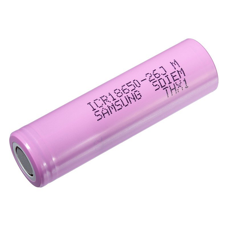 Μπαταρία Επαναφορτιζόμενη Samsung 18650 Battery Rechargeable ICR-26J Li-ion 2600mha 9.43Wh Μπαταρία Επαναφορτιζόμενη Samsung 18650 Battery Rechargeable ICR-26J Li-ion 2600mha 9.43Wh