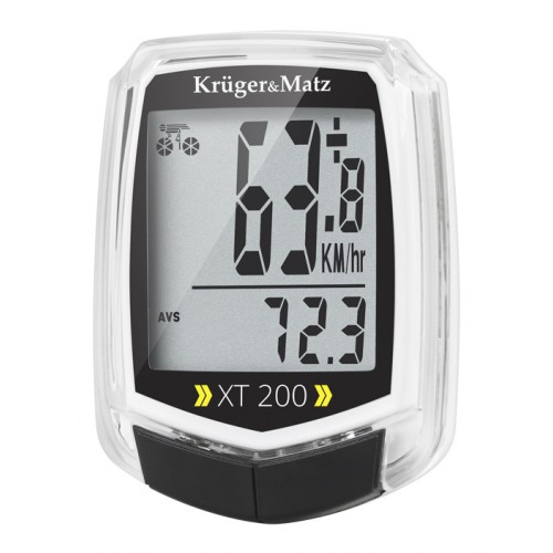 Bicycle Electronic Speedometer Black KRUGER & MATZ KM0075 Ηλεκτρονικό Ταχύμετρο Ποδηλάτου - Μηχανής XT200 Bicycle Electronic Speedometer Black KRUGER & MATZ KM0075 Ηλεκτρονικό Ταχύμετρο Ποδηλάτου - Μηχανής XT200