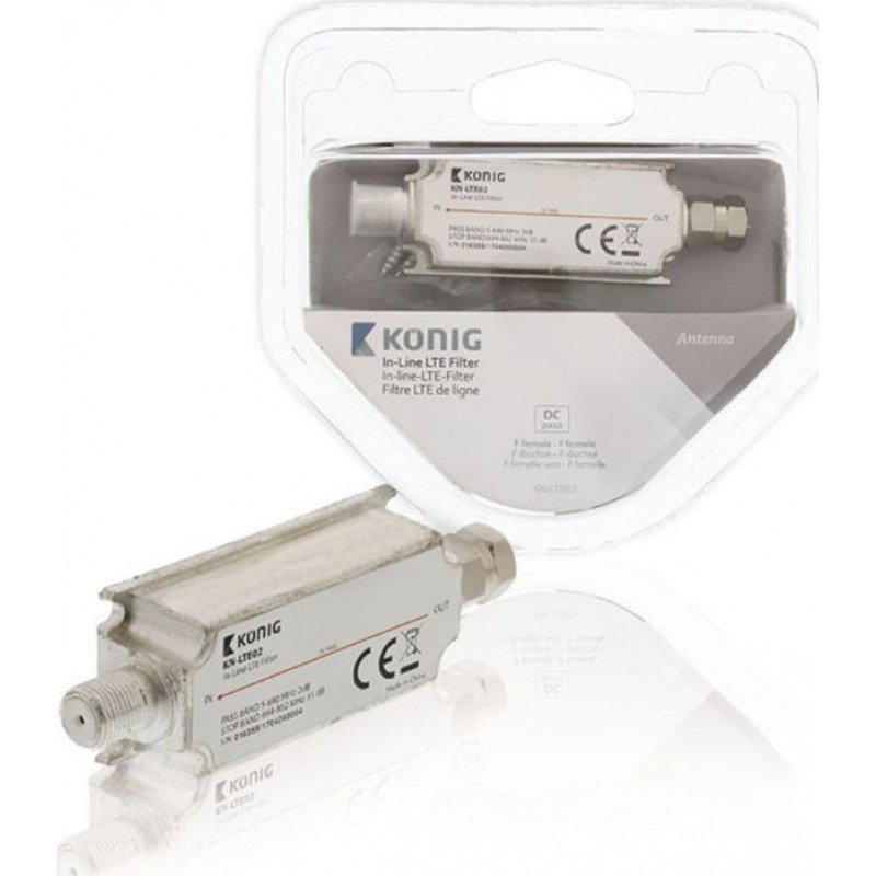 Konig LTE02 Filter 4G-Amplifier Φίλτρο-Ενισχυτής Γραμμής Konig LTE02 Filter 4G-Amplifier Φίλτρο-Ενισχυτής Γραμμής