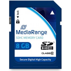 8Gb SDHC Class 10 Mediarange High Speed Memory SD Card Κάρτα Μνήμης MR962