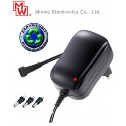 POWER ADAPTOR 1000mA 3-12V DC MW3K10GS ΤΡΟΦΟΔΟΤΙΚΟ