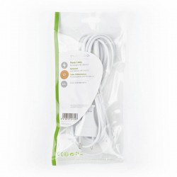 Power Cable Cord Euro - 8 - Shaped Καλώδιο Τροφοδοσίας Οχταράκι 2m Λευκό PCGP11040WT20