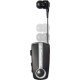Powertech PT-733 Handsfree Wireless Bluetooth mini Black Stereo Retractable Handsfree Bluetooth Mini Black Stereo Retractable Powertech PT-733