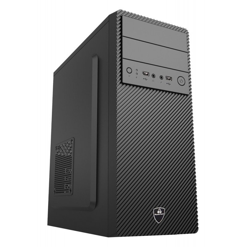 Κουτί Υπολογιστή Μαύρο Case Midi ATX Tower & 500Watt Powertech PT-787 Κουτί Υπολογιστή Μαύρο Case Midi ATX Tower & 500Watt Powertech PT-787