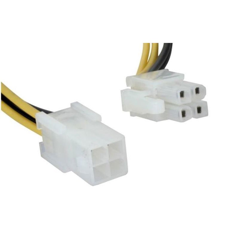 Extension Power Cable Internal 20cm 4pin Male To 4pin Female CAB-W006 Προέκταση Τροφοδοσίας Extension Power Cable Internal 20cm 4pin Male To 4pin Female CAB-W006 Προέκταση Τροφοδοσίας