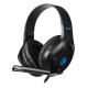 Gaming Headset Sades SA-716BL 40mm Black-Blue Ακουστικά Με Μικρόφωνο Μαύρο-Μπλε Gaming Headset Sades SA-716BL 40mm Black-Blue Ακουστικά Με Μικρόφωνο Μαύρο-Μπλε