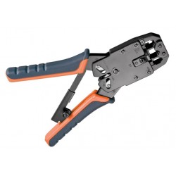 CRIMPING TOOL POWER TECH MULTI MODULAR RJ45 RJ10 RJ11 RJ12 CABN045 ΠΕΝΣΑ ΜΕΤΑΛΛΙΚΗ Tool-0021 CRIMPING TOOL POWER TECH MULTI MODULAR RJ45 RJ10 RJ11 RJ12 CABN045 ΠΕΝΣΑ ΜΕΤΑΛΛΙΚΗ Tool-0021
