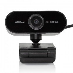 W17 Web Camera Full HD 1080p USB Black Κάμερα Υπολογιστή