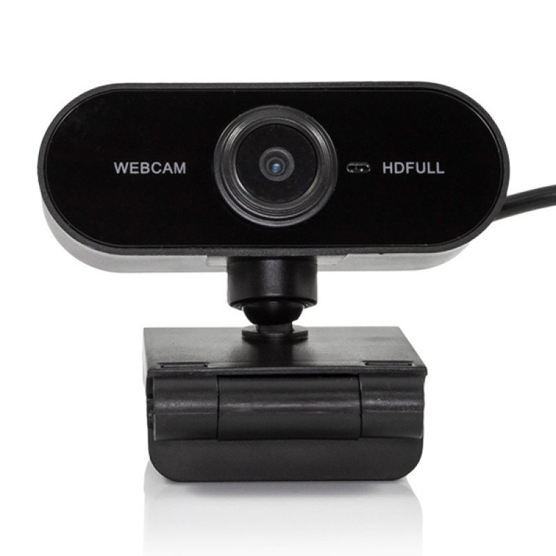 W17 Web Camera Full HD 1080p USB Black Κάμερα Υπολογιστή