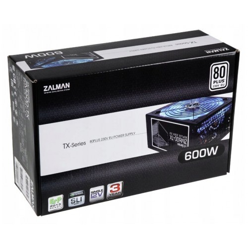 600w Power Supply Zalman ZM600-TX Tower Psu 80Plus Active PFC Led Τροφοδοτικό Υπολογιστή Μαύρο 600w Power Supply Zalman ZM600-TX Tower Psu 80Plus Active PFC Led Τροφοδοτικό Υπολογιστή Μαύρο