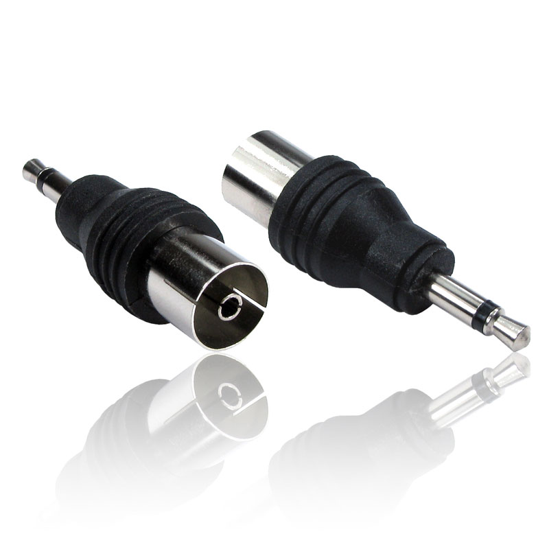 Adaptor Jack 3.5mm Mono To TV Pal Θηλυκό AU1406 Ultimax