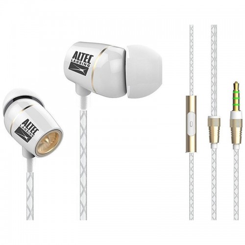 Earphones French Touch 3.5mm 92db 1.2m Ceramic Ακουστικά Λευκά Altec Lansing AL-EARC60-WH Earphones French Touch 3.5mm 92db 1.2m Ceramic Ακουστικά Λευκά Altec Lansing AL-EARC60-WH