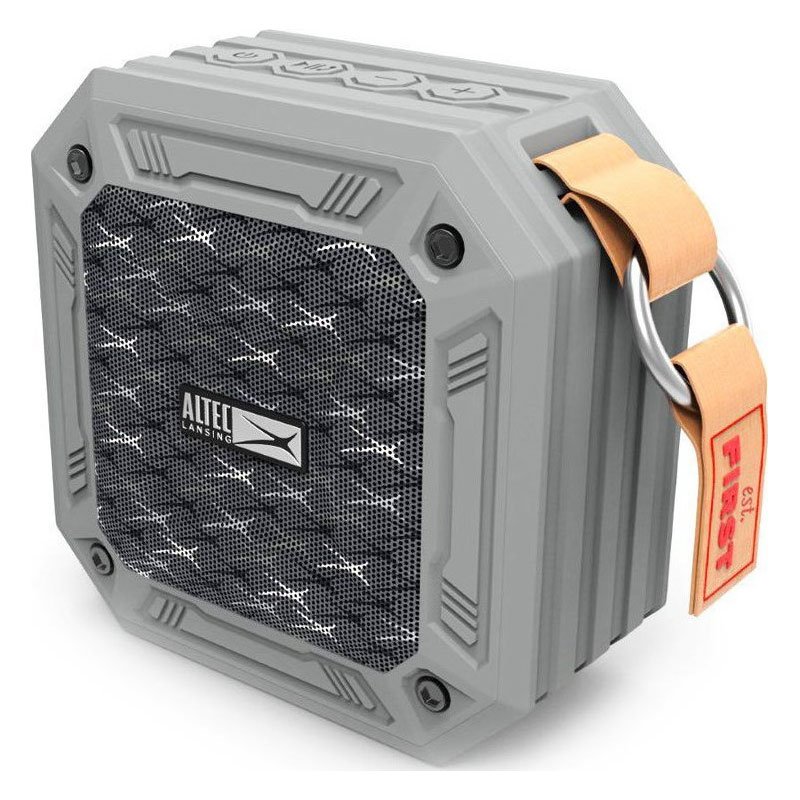 Φορητό Ηχείο Bluetooth Speaker Wild Αδιάβροχο IP67 Αντικραδασμικό Γκρι Altec Lansing AL-BTS5021-GR