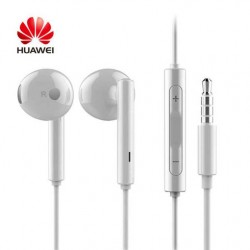 HUAWEI AM115 3.5 Headset & Microphone Handsfree On/Off & Volume Control White Ακουστικά Με Μικρόφωνο Ψείρες Λευκά Bulk