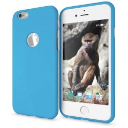 Transparent Blue Silicone Flexible Case Iphone 6 Διαφανής Μπλε Θήκη Κίνητού i6 Transparent Blue Silicone Flexible Case Iphone 6 Διαφανής Μπλε Θήκη Κίνητού i6